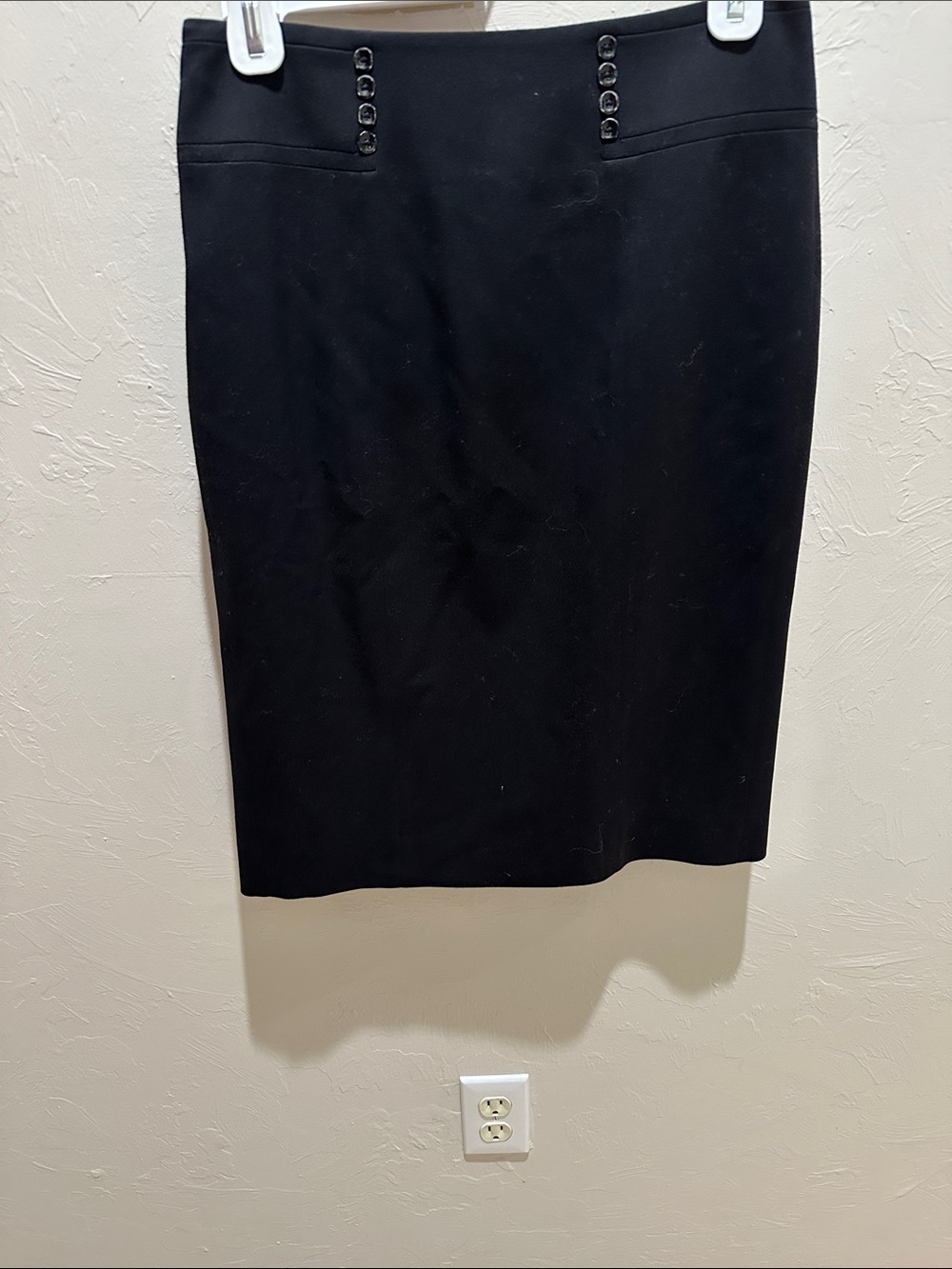 White/Black Skirt